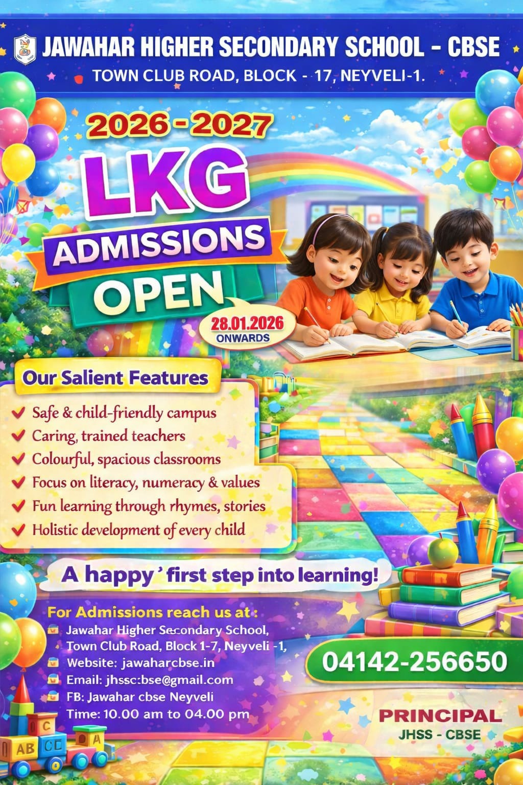 LKG ADMISSIONS OPEN